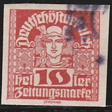 [Newspaper Stamps - Thin White Paper, type XBN6]