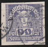 [Newspaper Stamps - Thin White Paper, type XBN15]