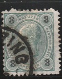 [Emperor Franz Josef I, 1830-1916 - Granite Paper. Numerals in Black, type N2]