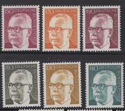 [Serie básica. Gustav Heinemann, 1.899 - 1.976. Tercer presidente., tipo QI15]