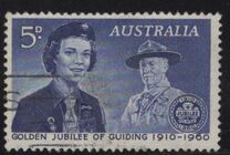 [Golden Jubilee of Guiding, 1910-1960, type FW]