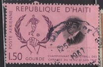 [Airmail - Caribbean Football Championships - Overprinted "CHAMPIONNAT DE FOOTBALL DES CARAIBES", type IG2]