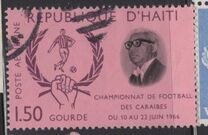 [Airmail - Caribbean Football Championships - Overprinted "CHAMPIONNAT DE FOOTBALL DES CARAIBES", type IG2]