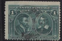 [The 300th Anniversary of the Founding of Quebec, tip W]