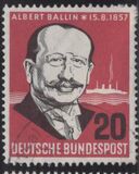 [The 100th Anniversary of the Birth of Albert Ballin, típus DC]