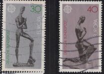 [EUROPA Stamps - Sculptures, प्रकार VW]
