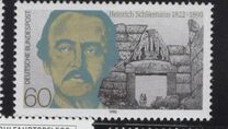 [The 100th Anniversary of the Death of Heinrich Schiliemann, Archaeologist, typ AVB]