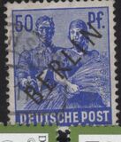 [BERLIN in Black Overprint on "Allied Occupation Zone" Stamps, Scrivi A12]