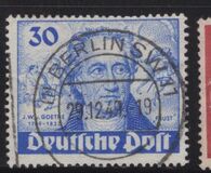 [The 200th Anniversary of the Birth of Johann Wolfgang von Goethe - Poet, type S]