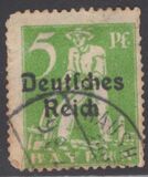 [Postage Stamps from Bayern Overprinted "Deutsches Reich", type AD]