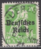 [Postage Stamps from Bayern Overprinted "Deutsches Reich", type AD]