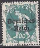 [Postage Stamps from Bayern Overprinted "Deutsches Reich", type AF1]