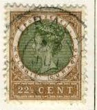 [Numeral Stamp, Queen Wilhelmina, 1880-1962, type O]