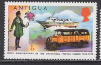 [The 100th Anniversary of the Universal Postal Union, Tip HB]