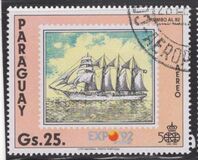 [Airmail - The 500th Anniversary of the Discovery of America - Olympic Games - Barcelona, Spain - World Exhibition "EXPO '91" - Sevilla, Spain, տեսակ DVS]