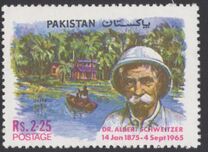 [The 100th Anniversary of the Birth of Albert Schweitzer, 1875-1965, type JF]