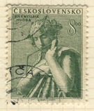 [The 30th Anniversary of the Death of Myslbek (Sculptor), type GA]