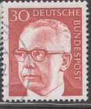 [Serie básica. Gustav Heinemann, 1899 - 1976. Tercer presidente., tipo QI3]