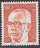 [Serie básica. Gustav Heinemann, 1899 - 1976. Tercer presidente., tipo QI4]