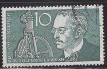 [The 100th Anniversary of the Birth of Rudolf Diesel, 1858-1913, Tip DT]