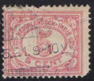 [Numeral stamps - Numerals on Colored Background, type F5]