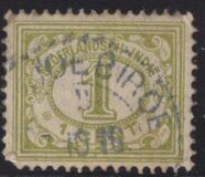 [Numeral stamps - Numerals on Colored Background, タイプ F1]