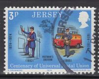 [The 100th Anniversary of the Universal Postal Union, Tip BW]