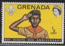 [The 65th Anniversary of Boy Scouts, type IK]