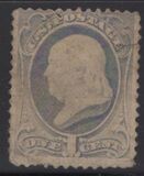 [Designs of 1870-1871 with Secret Marks - Printed by the National Bank Note Company. See Also No. 60A-69A, Typ AF2]