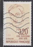 [The 100th Anniversary of the Birth of Jean Guehenno, Typ CEE]