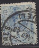 [King Alfonso XIII - Blue Control Numbers on Backside, jenis BG5]