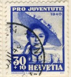 [Pro Juventute - Gottfried Keller - Costumes, タイプ OB]
