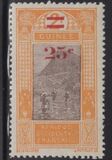 [Landscape - Ford at Kitim, No. 78, 105 & Not Issued Stamps Surcharged, tip K]
