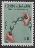 [Universal Declaration of Human Rights by UN - Inscribed "DERECHOS HUMANOS", type OQ]