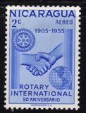 [Airmail - The 50th Anniversary of Rotary International, type RW]