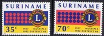[The 25th Anniversary of Surinam Lions Club, type AQI]