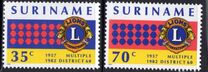 [The 25th Anniversary of Surinam Lions Club, type AQI]