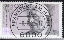 [The 100th Anniversary of the Birth of Reinod von Thadden-Trieglaff, Founder of "Deutschen Evangelischen Kirchentages", type AYB]