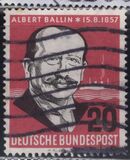 [The 100th Anniversary of the Birth of Albert Ballin, típus DC]