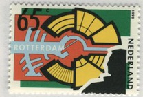 [The 50th Anniversary of the German Bombardment of Rotterdam, type AJL]