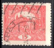 [Definitives - No Plant Above "ČESKO-SLOVENSKÁ", 類型 I33]