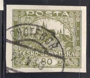 [Definitives - "ČESKO-SLOVENSKÁ" Above Value, type H3]