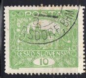 [Definitives - No Plant Above "ČESKO-SLOVENSKÁ", 類型 I32]