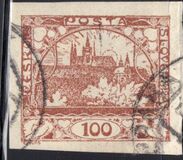 [Definitives - Inscription: "ČESKO POSTA SLOVENSKÁ", Вид D]
