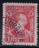 [Andrej Hlinka - Inscription "SLOVENSKÁ POŠTA", タイプ E5]