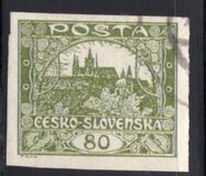 [Definitives - "ČESKO-SLOVENSKÁ" Above Value, type H3]