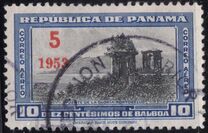 [Airmail - Issue of 1942 Overprinted "1953" and Surcharged 5, Tipi EQ8]