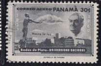 [Airmail - The 25th Anniversary of National University, type KN]