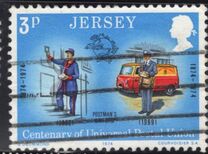 [The 100th Anniversary of the Universal Postal Union, Tip BW]