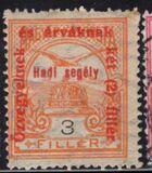 [Turul over Crown of Saint Stephen & King Franz Joseph - Stamps of 1913 Overprinted and Surcharged, 類型 M2]